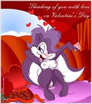  &lt;3 a.g.i. breasts condom female fifi_la_fume fifi_le_fume inviting looking_at_viewer mammal nipples pussy skunk tiny_toon_adventures tiny_toons warner_brothers 