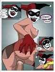  barbara_gordon batgirl batman comic dc dcau fool_me_once great_scott harley_quinn sharpie 