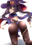  ass genshin_impact kitora_(kisekinonameko) mona_(genshin_impact) pantyhose tagme witch 
