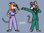  2020 3_toes 4_fingers aleonimation animaniacs animaniacs_(2020) anthro barefoot blonde_hair brown_body brown_fur brown_hair business_suit chip_&#039;n_dale_rescue_rangers clothing disney duo eyewear female fingers fur gadget_hackwrench goggles goggles_on_head grey_background hair heart_tail hulu julia_brain jumpsuit long_hair mammal mouse multicolored_body multicolored_fur murid murine notched_ear patch_(marking) pink_nose pinky_and_the_brain rodent short_hair signature simple_background suit tan_body tan_fur toes tools two_tone_body two_tone_fur warner_brothers wrench 