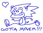 &lt;3 anthro blue_and_white blue_body clothing eulipotyphlan footwear footwear_only hedgehog line_art low_res male mammal monochrome mostly_nude ms_paint shoes shoes_only sketch solo sonic_the_hedgehog sonic_the_hedgehog_(series) twerkyvulture 
