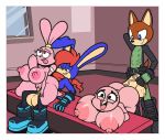  all_fours anais_watterson anthro balls big_breasts big_butt big_penis blue_eyes border breasts butt cartoon_network chowder_(series) clothed clothing doggystyle duo fan_character female female_on_top female_penetrated from_behind_position fur genitals green_eyes hand_behind_head hi_res huge_penis inside lagomorph leporid looking_pleasured lying male male/female male_on_bottom male_penetrating male_penetrating_female mammal nipples nude on_bottom on_top open_mouth panini_(chowder) penetration penis pink_body pink_eyes pink_fur pussy rabbit reverse_cowgirl_position sex short_stack smile sonic_the_hedgehog_(series) superbunnygt teeth the_amazing_world_of_gumball thick_thighs vaginal vaginal_penetration vein veiny_balls veiny_penis white_border wide_hips 