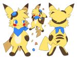  anthro backpack chibi coin eyewear goggles male nintendo orb pikachu poison_berry pok&eacute;_puff pok&eacute;mon pok&eacute;mon_(species) pok&eacute;mon_mystery_dungeon scarf smile solo unknown_artist video_games 