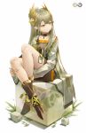  arknights muelsyse_(arknights) pointy_ears river_(river15221728798) tagme 