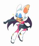  anthro armwear chiropteran clothing ear_piercing ear_ring elbow_gloves female fiinel gloves handwear hi_res high_heeled_boots mammal one_eye_closed piercing rouge_the_bat solo sonic_the_hedgehog_(series) sparkles wings wink 