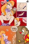  breasts chip_&#039;n_dale_rescue_rangers chip_'n_dale_rescue_rangers chipmunk comic dale dale_(cdrr) deer_bambi disney female fingering gadget_hackwrench mammal masturbation mouse pussy rodent wet 
