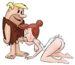  animated barney_rubble hanna_barbera jab the_flintstones wilma_flintstone 