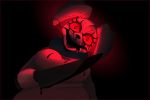  2020 absurd_res anthro big_bow_tie big_ears black_background black_nose blood blood_on_body blood_on_breasts blood_on_face blood_on_weapon bloody_knife bloody_mouth bodily_fluids bow_tie breasts buckteeth close-up eyebrows eyelashes female fingers five_nights_at_freddy&#039;s five_nights_at_freddy&#039;s:_security_breach hi_res knife lagomorph leporid long_ears long_whiskers looking_at_viewer mammal meacratsia multicolored_ears open_mouth pink_ears pink_tongue portrait rabbit red_background red_eyes red_sclera simple_background smile solo stitch_(disambiguation) teeth tongue vanny_(fnaf) video_games weapon whiskers white_body white_ears white_eyebrows 