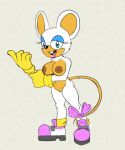  alternate_species anthro big_breasts boots breasts brown_nipples buckteeth clothing female footwear fours_(artist) fur gloves handwear hi_res lipstick makeup mammal mascara mostly_nude murid murine nipples orange_body orange_skin pakistan_rouge rat ribbons rodent rouge_the_bat solo sonic_the_hedgehog_(series) tail_bow tail_ribbon teeth white_body white_fur 