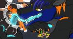  2016 4_toes 5_fingers absurd_res anthro anthro_domination athletic athletic_anthro athletic_male balls barefoot beherit biped black_background black_body black_fur black_hair black_horn black_nose black_pawpads blue_body blue_countershading blue_fur blue_hair blue_tongue bodily_fluids bottomwear brown_body brown_fur canid canine canis character_request cheek_tuft claws clothed clothing countershade_torso countershading cramped crying demon deviltod digital_drawing_(artwork) digital_media_(artwork) dipstick_ears dipstick_toes domination drooling eyes_closed eyewear faceless_anthro faceless_character faceless_male facial_tuft fangs fideel fingers foot_fetish foot_grab foot_lick foot_play foot_shot fox front_view fur fur_tuft genitals glowing glowing_tongue goggles goggles_on_head green_clothing green_shirt green_topwear grey_body grey_countershading grey_fur grin group hair half-closed_eyes hand_on_foot hand_on_paw head_tuft herpestid hi_res hindpaw holding_character horn hybrid larger_anthro larger_male licking looking_at_another looking_down looking_pleasured low-angle_view lying macro macro_domination male male_domination mammal markings meerkat micro micro_in_hand multicolored_body multicolored_clothing multicolored_ears multicolored_fur multicolored_hair multicolored_shirt multicolored_topwear narrowed_eyes nude on_back on_front on_ground open_mouth open_smile orange_claws orange_markings orange_stripes paw_grab paw_shot pawpads paws pecs pink_tongue restrained rogue_megawolf saliva saliva_drip saliva_string shirt short_hair shorts side_view simple_background size_difference size_play smaller_anthro smaller_male smile spread_legs spreading striped_body striped_fur stripes submissive submissive_anthro submissive_male tan_body tan_bottomwear tan_clothing tan_fur tan_shorts tears teeth thin_tail three-quarter_view toes tongue tongue_out topless topless_male topwear tuft under_foot under_paw wet whiskers white_body white_fur white_hair wolf yellow_eyes 