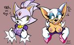  blaze_the_cat mel_the_hybrid rouge_the_bat sega sonic_team 