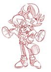  fiz marine_the_raccoon sega shadow_the_hedgehog sonic_team 