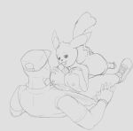  anthro anus big_breasts breasts butt duo female female_on_top fours_(artist) genitals hi_res human interspecies licking looking_at_another looking_at_partner lying male male/female male_on_bottom mammal nintendo nipples on_back on_bottom on_top oral penile penis penis_lick pikachu pok&eacute;mon pok&eacute;mon_(species) pok&eacute;morph pok&eacute;philia pussy sex titfuck tongue tongue_out video_games 