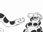  alym ambiguous_gender animated coiling dragon duo feral forked_tongue hypnosis imminent_vore jungle_book kaa_(jungle_book) licking licking_lips mind_control reptile resisting scalie simple_background snake struggling tongue tongue_out vellum vore white_background 