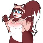  1:1 absurd_res alpha_channel anthro belly big_breasts breasts chubby_female female hi_res huge_breasts keke_(disambiguation) peacegirllisa solo 