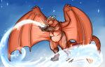  danji-isthmus dragon fluffy slightly_chubby tagme wings 
