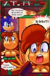  2:3 absurd_res anthro archie_comics breasts chipmunk christmas digital_media_(artwork) duo english_text eulipotyphlan female gift ground_squirrel hedgehog hi_res holidays male male/female mammal nude rodent sally_acorn sciurid sonic_the_hedgehog sonic_the_hedgehog_(archie) sonic_the_hedgehog_(comics) sonic_the_hedgehog_(series) superbunnygt surprise tagme text 