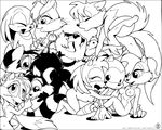  amy_rose archie_comics barby_koala bunnie_rabbot fatalis hershey_the_cat knuckles_the_echidna lupe mina_mongoose sally_acorn sega sonic_team sonic_the_hedgehog tails 