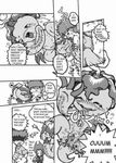  comic digimon izzy_izumi mimi_tachikawa palmon 