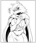  after_sex alef anthro black_and_white blush breasts canine cloak clothed clothing cum cum_drinking cum_in_mouth cum_inside cum_on_breasts cum_on_clothes cum_on_face dress embarrassed female fox greyscale inks line_art looking_at_viewer mammal messy monochrome plain_background sega shining_(series) shining_force solo text translated uncolored unknown_artist video_games white_background 