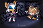  bdsm bondage bound cream_the_rabbit dungeon messy rouge_the_bat sega sonic_(series) sonic_team 