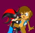  archie_comics sally_acorn sega shadow_the_hedgehog sonic_team 