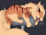  arcanine balls bodily_fluids breeding_mount canid canine drooling eyes_closed feral genitals hi_res kitorie male mammal masturbation nintendo penetrable_sex_toy pok&eacute;mon pok&eacute;mon_(species) saliva sex_toy solo tongue tongue_out video_games 