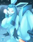 anthro anthro_penetrated big_breasts blush breasts disembodied_penis duo eeveelution female female_focus female_on_human female_penetrated genitals glaceon human human_on_anthro human_penetrating human_penetrating_anthro interspecies male male/female male_on_anthro male_penetrating male_penetrating_female mammal navel nintendo nipples penetration penile penile_penetration penis pok&eacute;mon pok&eacute;mon_(species) pok&eacute;philia pussy sex skwidbone solo_focus vaginal vaginal_penetration video_games 