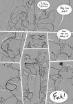  &lt;3 anthro ball_suck balls beastars big_penis bird_dog bodily_fluids canid canine canis collot_(beastars) comic coyote dialogue domestic_dog doost durham_(beastars) english_text erection fellatio genital_fluids genitals group group_sex herding_dog hi_res hunting_dog hyaenid jack_(beastars) labrador legoshi_(beastars) looking_pleasured male male/male mammal miguno_(beastars) monochrome muscular oral orgy pastoral_dog penile penis precum profanity retriever sex sheepdog simple_background speech_bubble spread_legs spreading sucking text wolf 