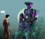  &lt;3 2019 4_arms al-an_(subnautica) alien anus bioluminescence blush breasts butt crossgender duo female genitals glowing glowing_body glowing_breasts hand_on_butt hi_res human looking_back male male/female mammal mtf_crossgender multi_arm multi_limb presenting presenting_anus presenting_hindquarters presenting_pussy purple_anus purple_pussy pussy shadow signature simple_background spread_anus spread_butt spreading subnautica subnautica_below_zero taur thiccrobots 