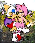  amy_rose perverted_bunny rouge_the_bat sega sonic_team 