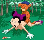 animated crossover disney kit_cloudkicker minnie_mouse sextoon talespin 