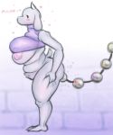  anal_beads anal_beads_in_ass anthro big_breasts blush boss_monster bovid breasts caprine clothed clothing del_bowob female fingers hi_res horn long_ears mammal partially_clothed sex_toy solo solo_focus toriel undertale video_games 