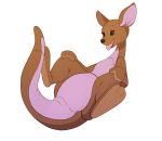  animate_inanimate anthro disney featureless_crotch feet female flat_chested hand_on_knee hand_on_leg hi_res kanga kangaroo living_plushie looking_at_viewer lying macropod mammal marsupial mature_female nude open_mouth plushie simple_background smile solo tongue tongue_out torinsangel white_background winnie_the_pooh_(franchise) wugi 