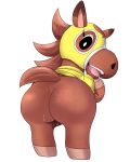  animal_crossign animal_crossing animal_genitalia animal_pussy bagyyla black_eyes bodily_fluids brown_body brown_fur brown_hair clothing equid equine equine_pussy female fur genitals hair hooved_hands hooves horse mammal nintendo open_mouth pussy shirt simple_background sweat teeth topwear victoria_(animal_crossing) video_games 