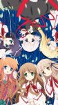  disc_cover eyepatch kagari_(rewrite) kanbe_kotori key konohana_lucia nakatsu_shizuru ootori_chihaya rewrite seifuku senri_akane tagme 