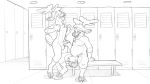  16:9 2020 age_difference anthro antlers arthur_(furfragged) ball_size_difference balls bedroom_eyes bench big_balls biped cervid cervine cloven_hooves deer_ears detailed_background digitigrade dipstick_ears duo erection eyewear eyewear_only furfragged genitals glasses glasses_only hairy_balls handjob holding_penis hooves horn leering locker locker_room male male/male mammal mature_anthro mature_male molestation monochrome multicolored_ears muzzle_(marking) narrowed_eyes nude older_anthro older_male on_bench orientation_play overweight overweight_anthro overweight_male penile penis penis_grab penis_size_difference scut_tail seductive sex sino sketch slim spectacles straight_to_gay touching_penis traditional_media_(artwork) widescreen younger_anthro younger_male 