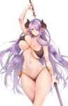 bikini granblue_fantasy horns narumeia_(granblue_fantasy) swimsuits sword zucchini 