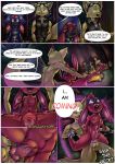  absurd_res andromorph anthro colored comic duo english_text female gaping gaping_pussy genitals hi_res intersex leipori male male/female moji_(paladins) paladins pip_(paladins) pussy ruddyrzaq text 