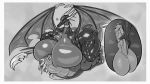  &gt;:) 16:9 activision anthro balls big_balls big_breasts big_butt big_penis bodily_fluids borisalien breasts butt claws cynder domination dragon duo erection female female_domination female_on_top feral genital_fluids genitals glistening glistening_body grey_background greyscale hand_on_breast handjob head_between_breasts hi_res horn huge_breasts huge_butt hyper hyper_breasts hyper_butt larger_female lying male male/female membrane_(anatomy) membranous_wings monochrome nude on_top penile penis precum scalie sex simple_background size_difference smaller_male smile spyro spyro_the_dragon thick_thighs vein veiny_penis video_games western_dragon wide_hips widescreen wings 