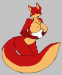  anthro anthro_focus avian bedroom_eyes between_breasts big_breasts big_tail biped bird black_nose blue_eyes breasts brown_body brown_countershading brown_fur canid canine cheek_tuft chest_tuft chicken countershading curvaceous curvy_figure duo facial_tuft female female_focus feral fluffy fluffy_tail fox front_view fur galliform gallus_(genus) gloves_(marking) grey_background holding_character huge_breasts inner_ear_fluff larger_anthro larger_female leaning leaning_forward leg_markings long_tail looking_at_another looking_at_viewer mammal markings multicolored_body multicolored_fur narrowed_eyes naturally_censored navel nipple_tuft nude phasianid red_body red_fur seductive simple_background size_difference smaller_feral socks_(marking) solo_focus standing starfighter three-quarter_view tuft two_tone_tail voluptuous wide_hips 