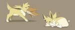  &lt;3 bone digestion duo eeveelution eyes_closed feral fur hi_res jolteon male marowak nintendo nom-sympony pok&eacute;mon pok&eacute;mon_(species) purple_eyes ren_(nom-sympony) simple_background swallowing video_games vore white_body white_fur yellow_body yellow_fur 