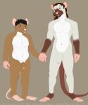  anthro color-flat couple_(disambiguation) duo genitals hi_res kano kanoart male male/male mammal mouse murid murine nude penis rat rodent slightly_chubby slim 