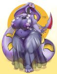  anthro arbok babydoll big_breasts breasts clothing curvy_figure female hi_res huge_breasts hybrid nightgown nintendo nipples ocaritna panties pok&eacute;mon pok&eacute;mon_(species) seviper solo thick_thighs translucent translucent_clothing underwear video_games voluptuous wide_hips 