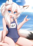  animal_ears horokusa kitsune swimsuits tail 