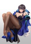  cleavage dress heels hongcasso pantsu pantyhose 