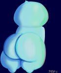  22_(soul) absurd_res big_butt butt disney female hi_res humanoid not_furry pixar rear_view solo soul_(pixar) stookybum thick_thighs 