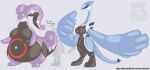  2019 anthro big_breasts big_tail breasts coiled_tail colored curvaceous curvy_figure digitigrade duo faceless featureless_feet female fin goodra horn huge_breasts huge_hands hyper_hands legendary_pok&eacute;mon libredrone living_latex long_arms long_horn long_neck long_tail lugia model_sheet nintendo overweight overweight_female pear-shaped_figure plantigrade pok&eacute;mon pok&eacute;mon_(species) posexe rubber_body shaded size_difference thick_thighs video_games voluptuous wide_hips wing_hands 
