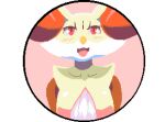  animated anthro delphox female flipnote_studio icon kissing low_res mammal nintendo pok&eacute;mon pok&eacute;mon_(species) short_playtime solo solo_focus video_games zoruken 