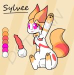  absurd_res animal_genitalia animal_penis canine_penis dstitan eeveelution erection feral fully_sheathed genitals gesture hi_res knot male model_sheet nintendo penis pok&eacute;mon pok&eacute;mon_(species) sheath sitting solo sylvee sylveon video_games waving 